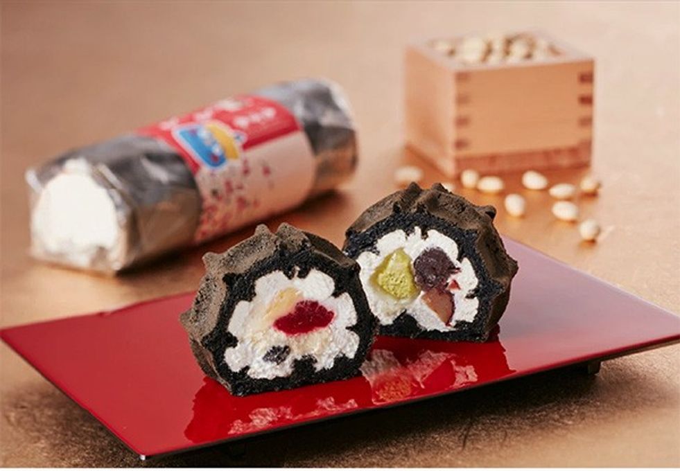 【シークレットセール・送料無料】≪ワッフル・ケーキの店R.L（エール・エル）≫くるくるワッフル 恵方巻福くるくる 1本  2