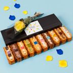 【送料無料】Thank youシール＆フラワー付きワッフルケーキ10種セット  父の日2026 1