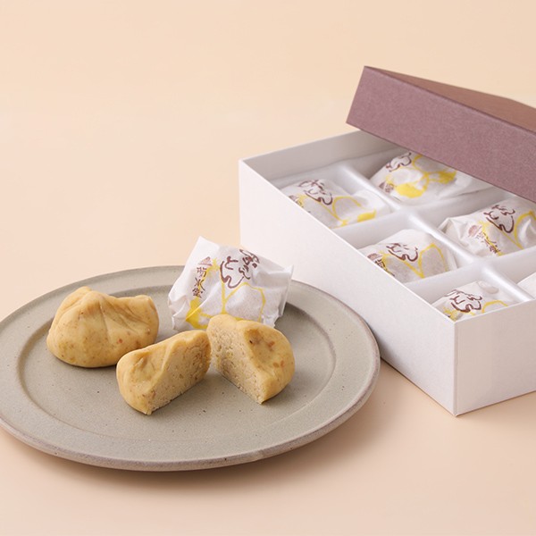 栗きんとん 6個入（和菓子処 菊水堂） | Cake.jp