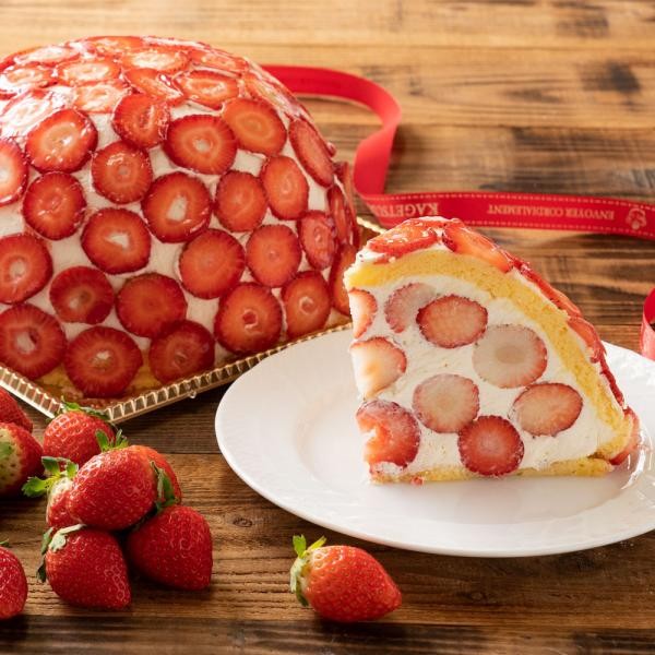 販売停止中】7号の贅沢苺ズコット【大浜スイーツアカデミー】（大浜