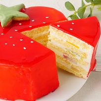 完売 苺の萌え断ケーキ 18cm【大浜スイーツアカデミー】