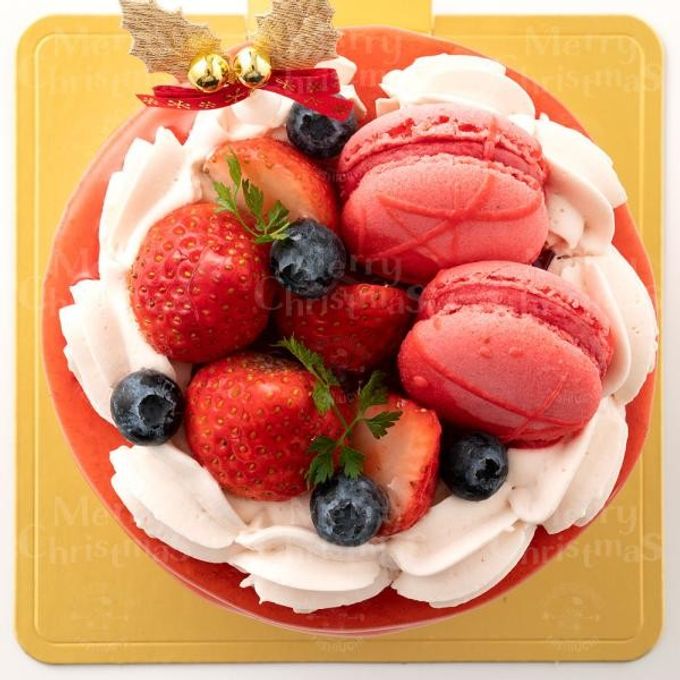 【西内花月堂】クリスマスケーキ Rouge Noel (ルージュ ノエル) 4号 クリスマス2021  3