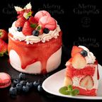 【西内花月堂】クリスマスケーキ Rouge Noel (ルージュ ノエル) 4号 クリスマス2021  4