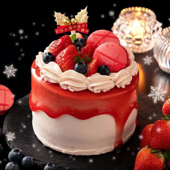 【西内花月堂】クリスマスケーキ Rouge Noel (ルージュ ノエル) 4号 クリスマス2021  1