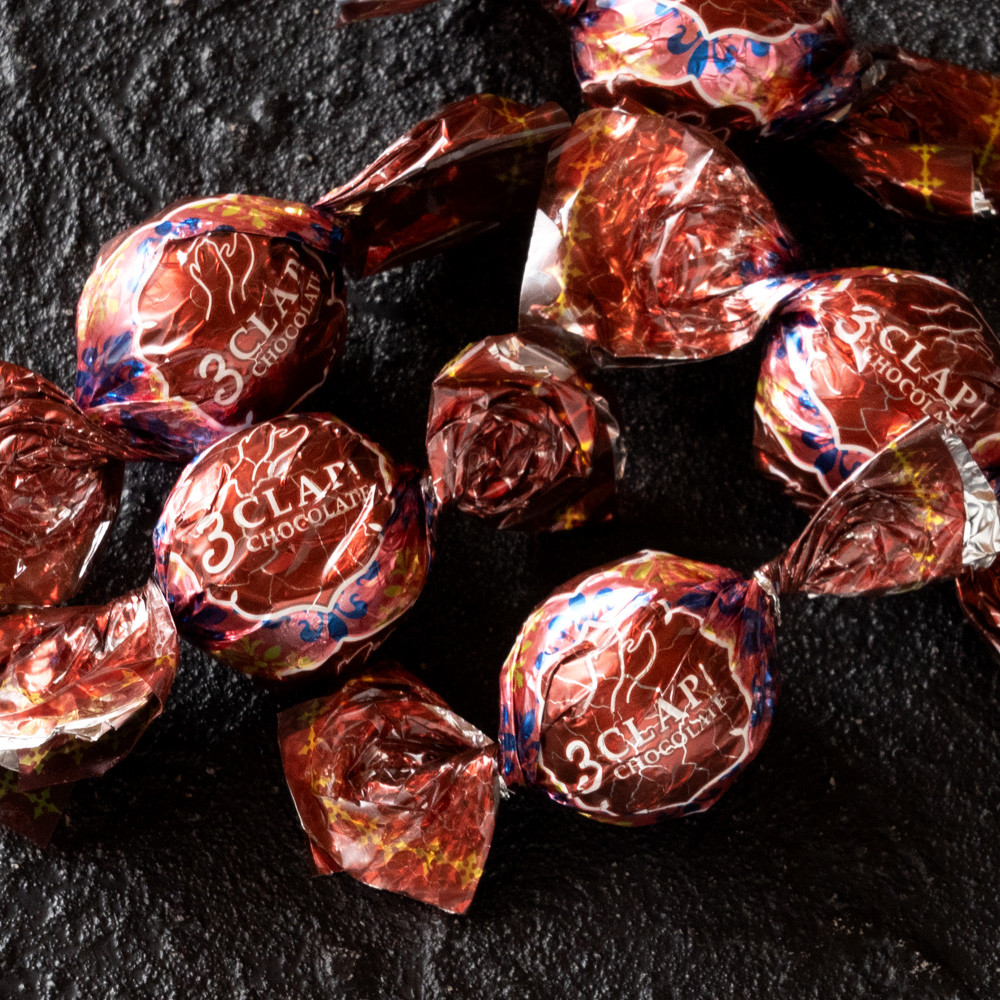 3CLAP!CHOCOLATE 永遠の輝き(ミルク&ライチ)1箱(5粒)」 送料無料