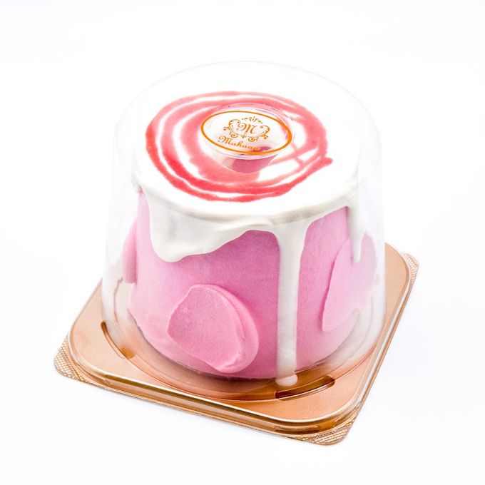 ぷるんふわもち シフォンケーキ 「シュシュモフォン」１台＜ストロベリー＞誕生日 デコレーションケーキ 4