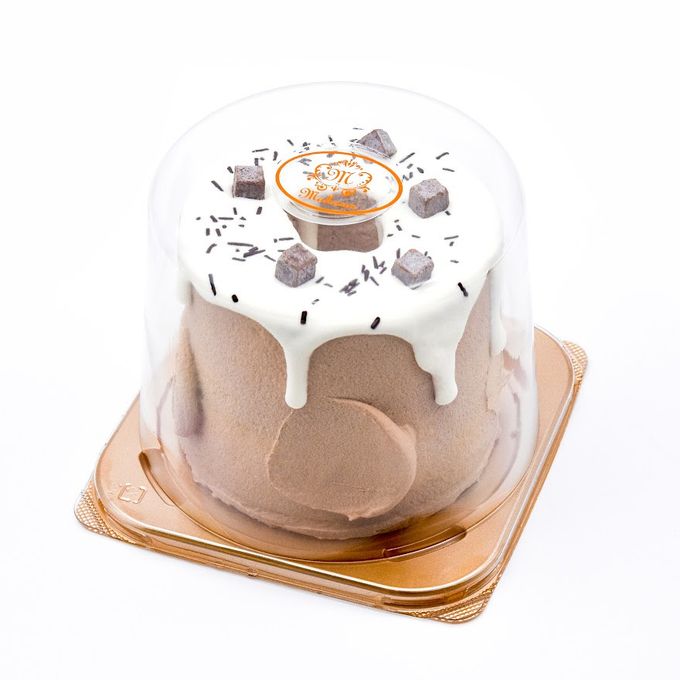 ぷるんふわもち シフォンケーキ 「シュシュモフォン」１台＜チョコ＞誕生日 デコレーションケーキ 4