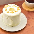 ぷるんふわもち シフォンケーキ 「シュシュモフォン」１台＜チーズ＞誕生日 デコレーションケーキ 2