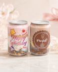 Happy Birthday プリントケーキ缶 ギフトセット（250ml×2缶）【いちご・チョコ】 1