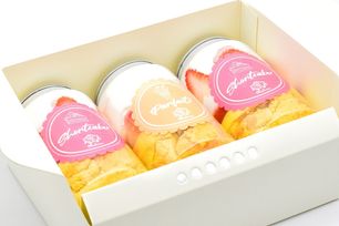 パフェ缶 ケーキ缶 330ml  桃・苺 2種セット