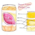 和栗モンブラン・安納芋・苺パフェ缶250ml セット パフェ缶 ケーキ缶 5