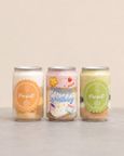（3438719からコピー）Happy Birthday プリントケーキ缶 ギフトセット（250ml×3缶）【いちご・ピスタチオ・もも】 1