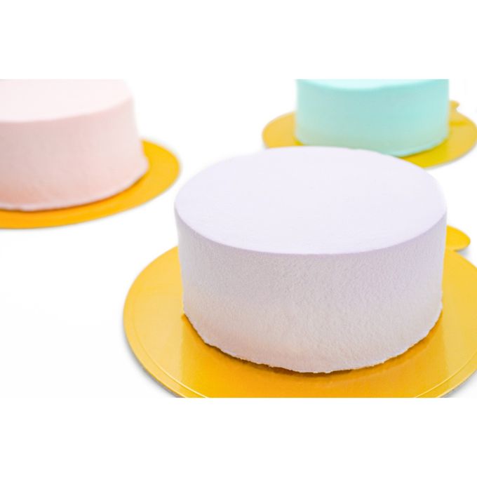 すっぴんケーキ™ 推し色ライトブルー｜自分で飾る推し活ケーキ 5号【冷凍】 4