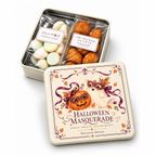 ハロウィン・マスカレード 焼き菓子缶（バターキャラメルシューケット・メレンゲクッキー） 1