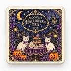 MOONLIT HALLOWEEN TEA 焼き菓子缶（バターキャラメルシューケット・メレンゲクッキー） 2