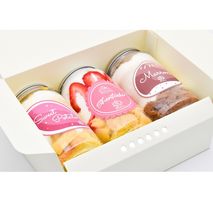 パフェ缶 ケーキ缶 大容量330ml 3種彩セット【和栗・安納芋・いちご】 