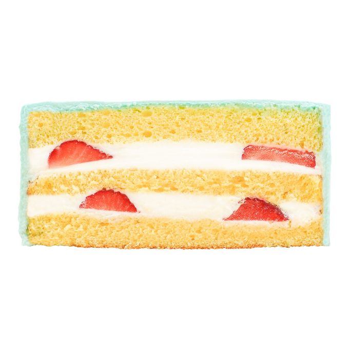 すっぴんケーキ™ 推し色ライトブルー｜自分で飾る推し活ケーキ 5号【冷凍】 2