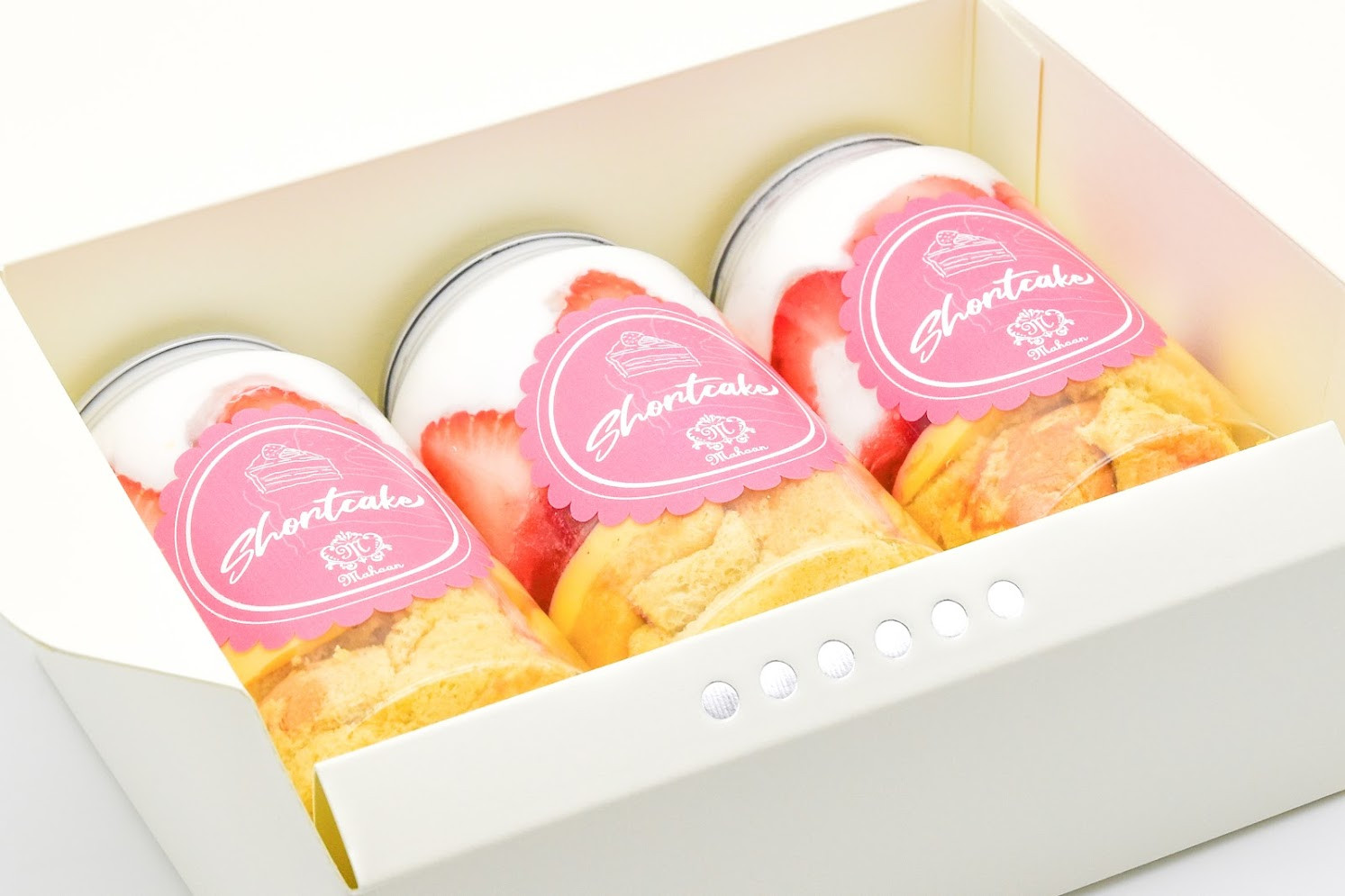 2023秋冬NEW＞パフェ缶 ショートケーキ缶 3個入りセット 330ml大サイズ