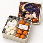 MOONLIT HALLOWEEN TEA 焼き菓子缶（バターキャラメルシューケット・メレンゲクッキー） 1