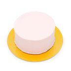 すっぴんケーキ™ 推し色ピンク｜自分で飾る推し活ケーキ４号【冷凍】 1