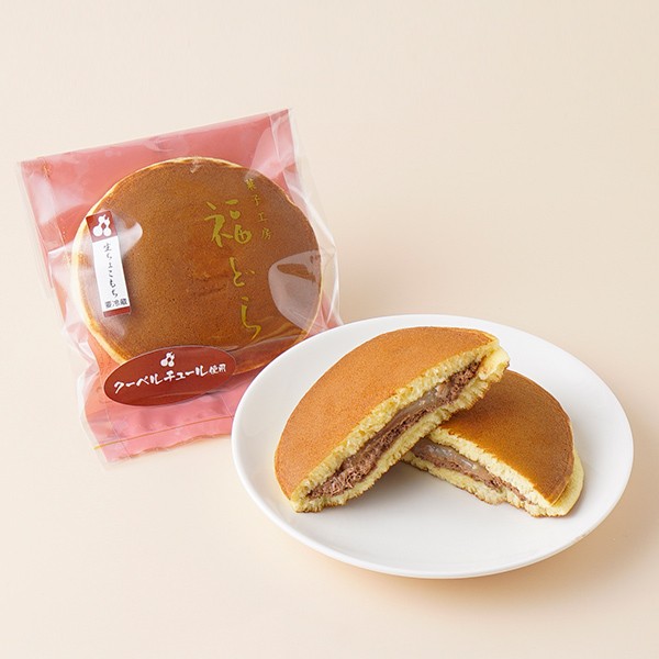 福どらのどら焼き 6個食べ比べセットA (杏あん、餡カスタード、つぶあん、栗いっぱい、生ちょこもち、生どら） 6