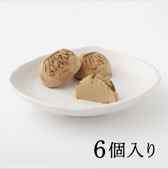 焼き栗きんとん 6個入り（御菓子処 松谷園） | Cake.jp