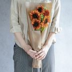 ひまわりダージリンの花束 2