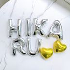 〈バルーン〉ハート付き❤︎ アルファベットバルーン˚✧₊⁎〈1文字から購入可能♪〉 5