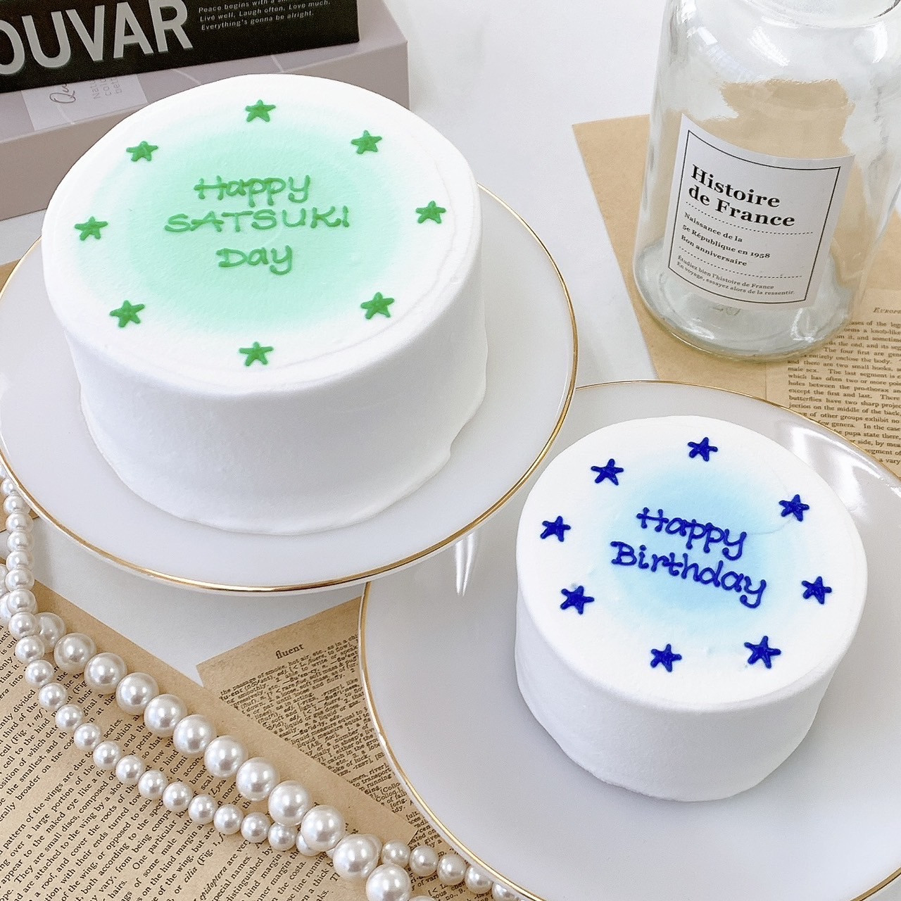 ◻︎スターフルセンイルケーキ 6号《選べる9色｜韓国｜誕生日