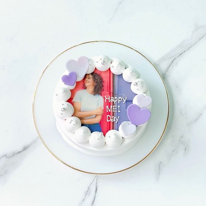 ◯写真ケーキ 4号《選べる9色｜プリントケーキ｜バースデーケーキ｜記念日などのお祝いに♪》 9