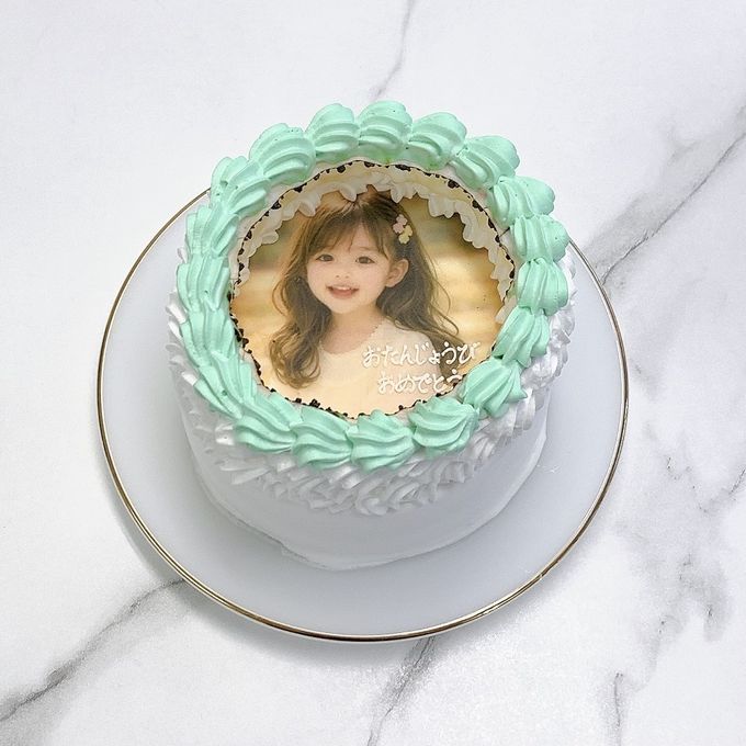◻︎［フルオーダー］お好きな写真2枚でつくれるバーンアウェイケーキ 3号《燃える演出｜選べる10色｜センイルケーキ｜韓国｜お好きなメッセージ｜サプライズ》 7