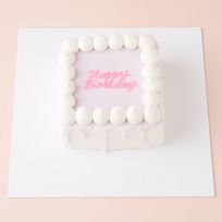 ☆Custom Cake Maker☆カスタマイズケーキ｜四角形｜ドリップ 3号