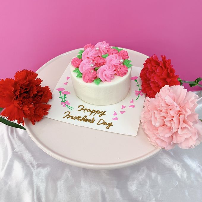 母の日ケーキ【ピンク】 母の日2024 1