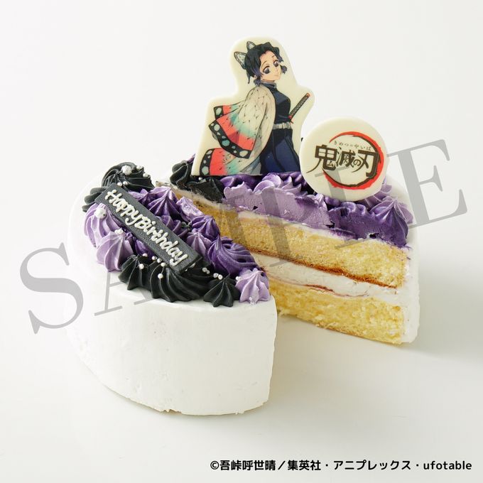 アニメ「鬼滅の刃」胡蝶しのぶ オリジナルケーキ 6