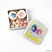 【ちろぴの】ちろぴのもぐもぐクッキー缶 特典ステッカー付