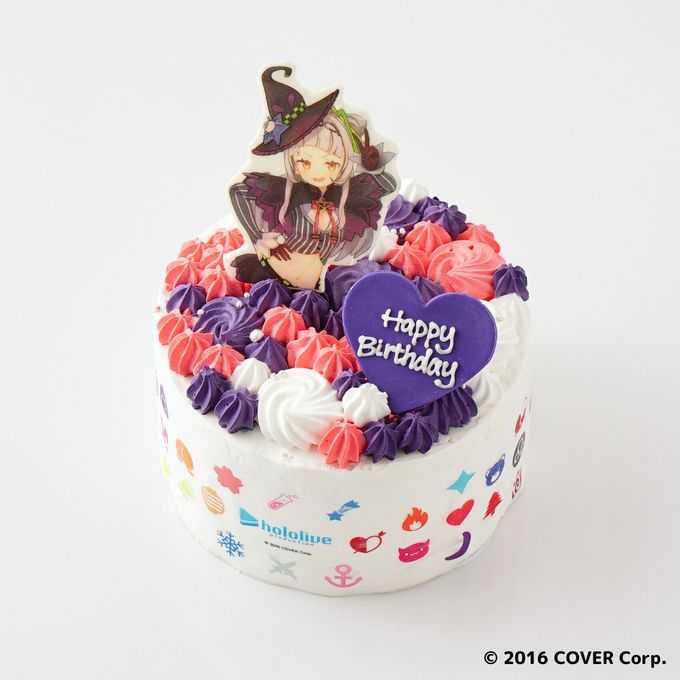 「ホロライブ」紫咲シオン オリジナルケーキ 2