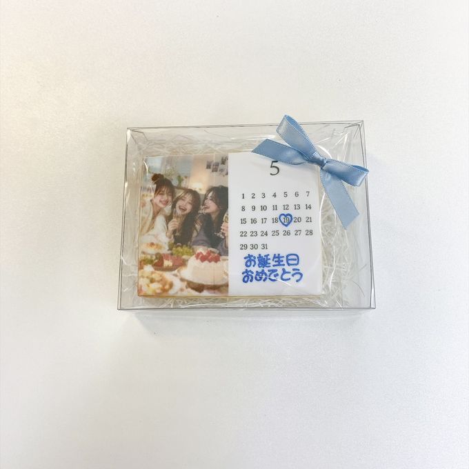 ◻︎メモリアルカレンダープリントクッキー《選べる8色｜アイシングクッキー｜お好きな日付とメッセージで♪》 5