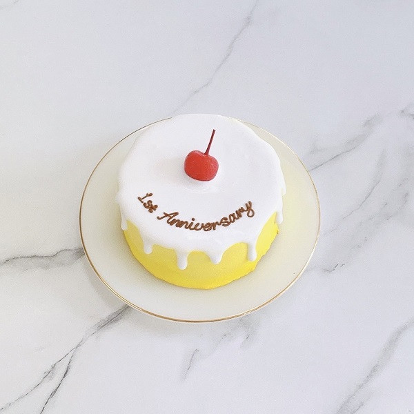 ◻︎ちょこんとチェリーのドリップセンイルケーキ 4号 12cm【 カラバリ