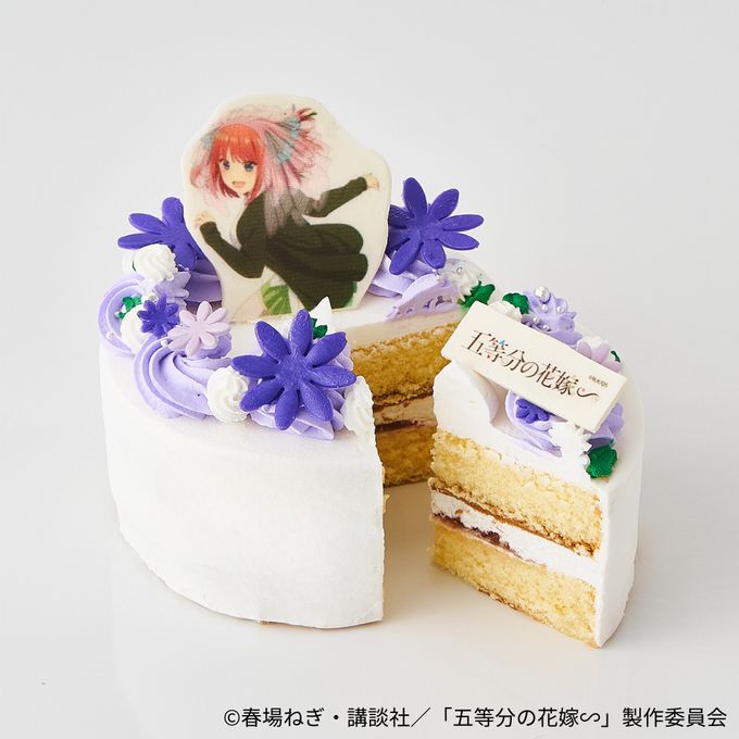 「五等分の花嫁∽」中野二乃 オリジナルケーキ 4