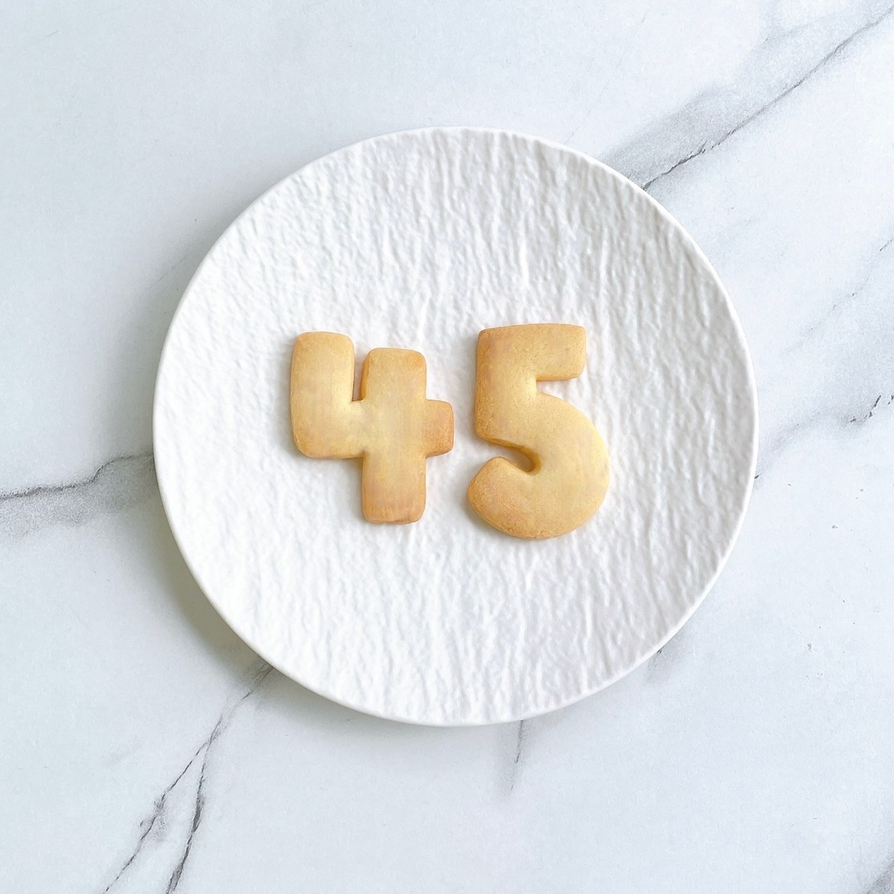 ◻︎プレーン数字クッキー 9枚《お好きにデザイン♪》（Rstyle