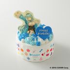 「ホロライブ」雪花ラミィ オリジナルケーキ 1