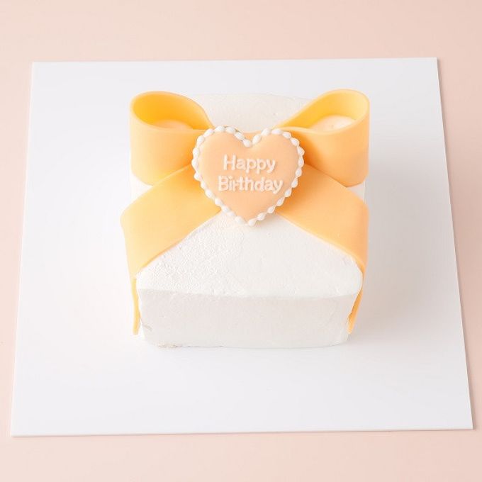 ☆Custom Cake Maker☆カスタマイズケーキ｜四角形｜リボン 5号 1