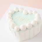 ☆Custom Cake Maker☆カスタマイズケーキ｜ハート形｜ドリップ 4号 3