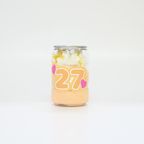 選べる8色！うちわ文字のオリジナルシールで推し活！数字推しケーキ缶 4