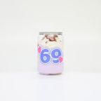 選べる8色！うちわ文字のオリジナルシールで推し活！数字推しケーキ缶 8
