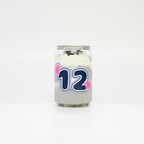 選べる8色！うちわ文字のオリジナルシールで推し活！数字推しケーキ缶 9