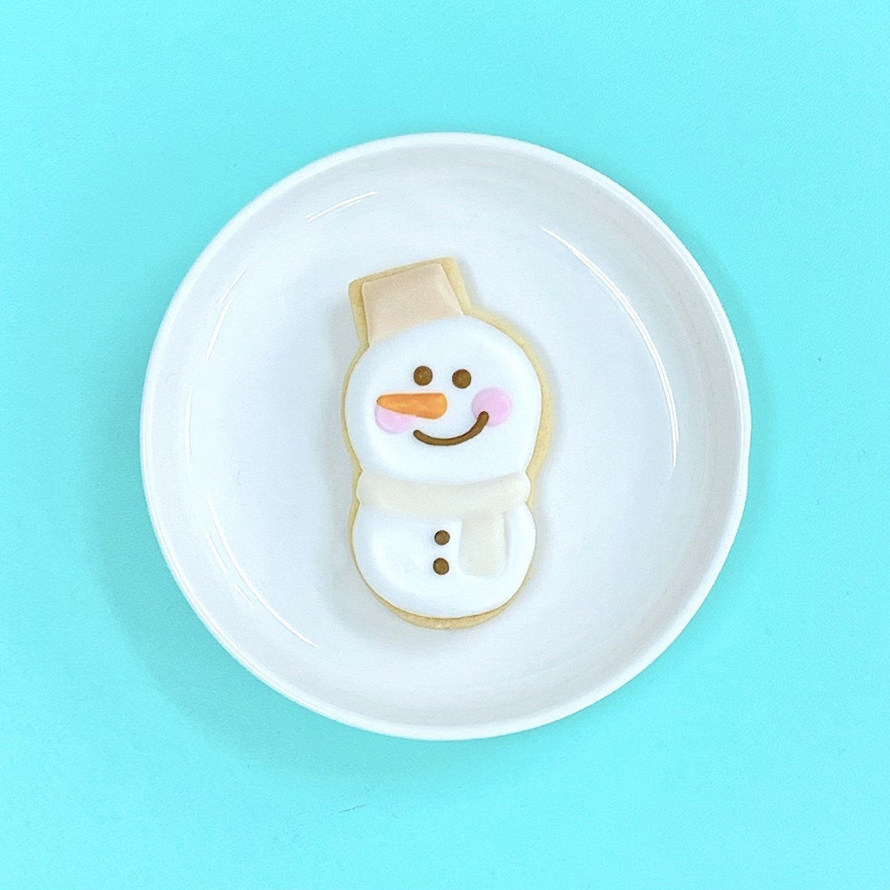 9色から選べる雪だるまクッキー♡（Rstyle） | Cake.jp