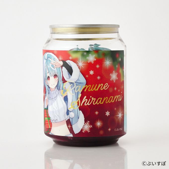 【ぶいすぽっ！】白波らむね クリスマスケーキ缶（特典カード付） 3