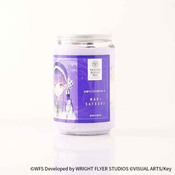 「佐月マリ」ヘブンバーンズレッドケーキ缶（ラズベリー味） 3