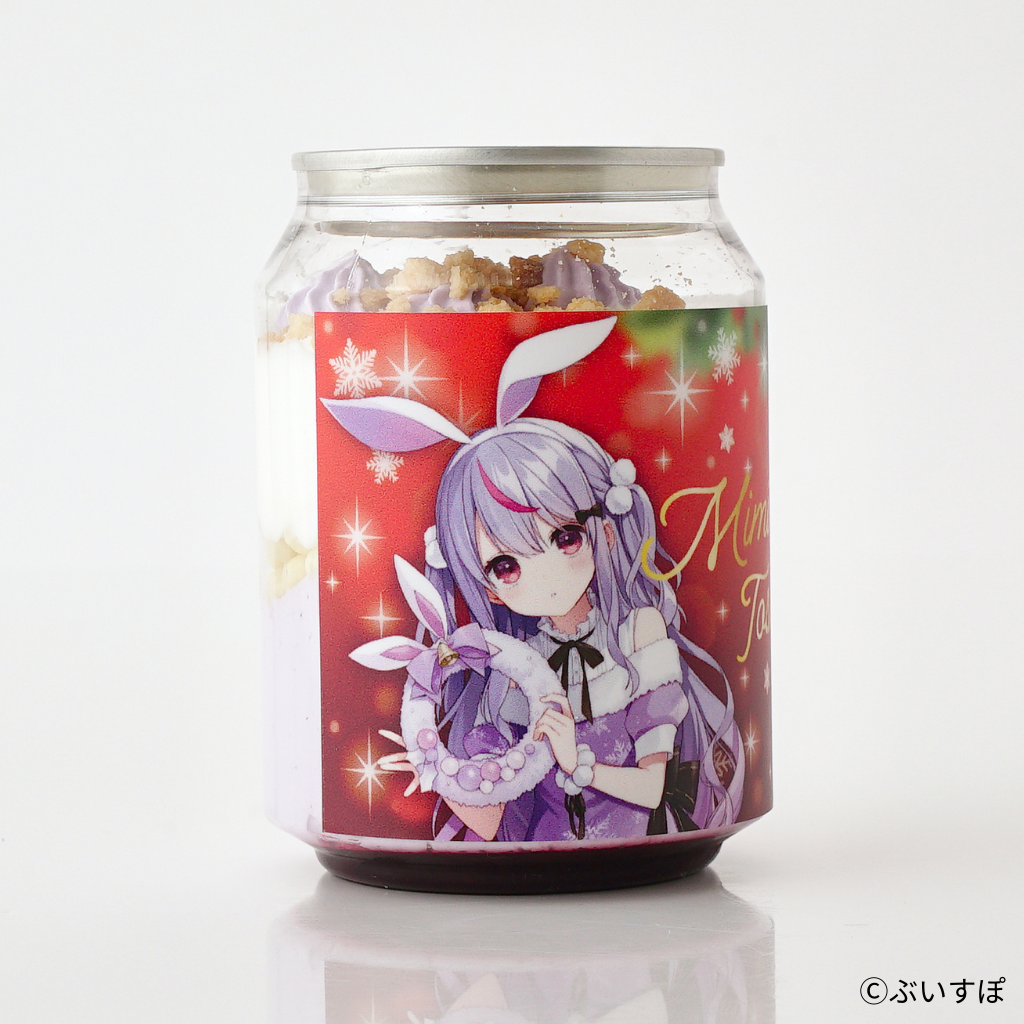 【ぶいすぽっ！】兎咲ミミ クリスマスケーキ缶（特典カード付） 2